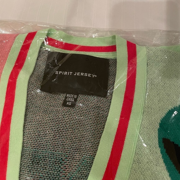 New! Spirit Jersey Space Cardigan - Picture 3 of 4
